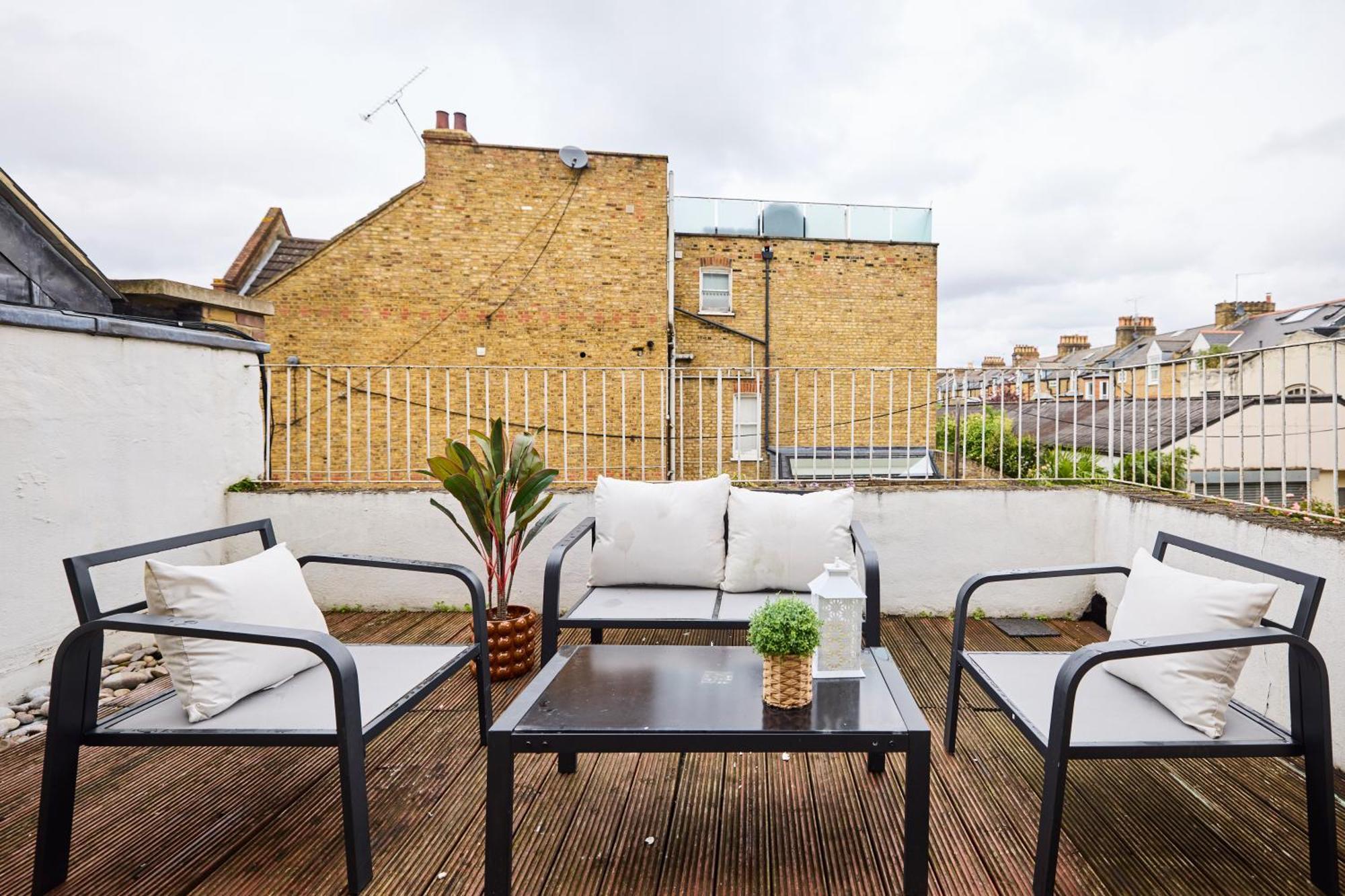The Clapham Place - Prestigious 1bdr Flat With Terrace Apartment